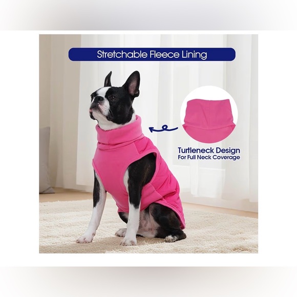 Dog Fleece Jacket-Medium - Picture 2 of 7